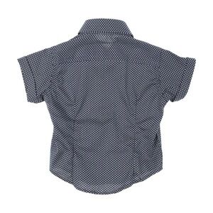 Torrid Black and White Button Down Shirt